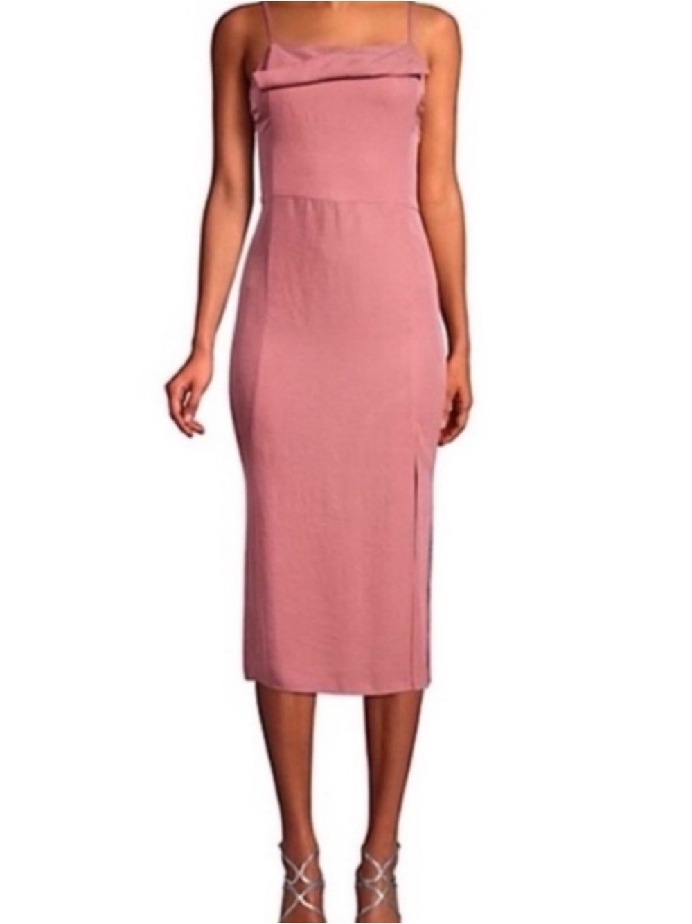Vince Twist Midi Dress Size 4